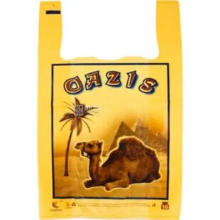 Comserv Oasis, 250шт., Пакет-майка,  29x47см, 25 мкм, жовтий