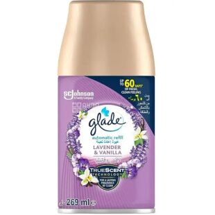Glade Лаванда и Ваниль, 269 мл, Глейд, Освежитель воздуха, сменный баллон
