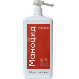Manocid, 1000 мл, Маноцид, Дезинфицирующее средство универсальное, с дозатором