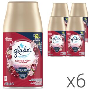 Glade, Пион и сочные ягоды, 269 мл, Упаковка 6 шт., Освежитель воздуха