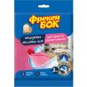 Фрекен Бок, 3 шт., Салфетки для кухни и ванной комнаты из микрофибры, 180 х 200 мм, розовые