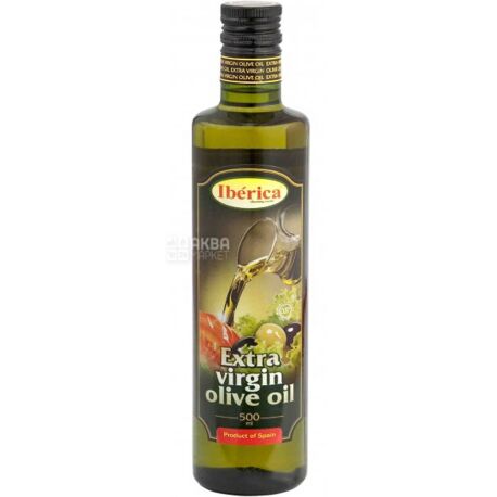 Iberica, 500 мл, Масло оливковое, Extra Virgin, стекло - купить