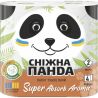 Сніжна Панда Super Absorb Aroma, Папір туалетний, двошаровий, 4 рул.