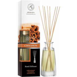 Ароматика, 100 мл, Аромадиффузор Корица, с натуральными эфирными маслами