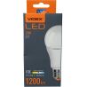VIDEX LED, Лампа світлодіодна, цоколь E27, 12 W, 3000К, тепле світіння, 1200 Lm
