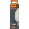 VIDEX LED, Лампа світлодіодна Свічка, цоколь E14, 7 W, 4100К, 220V, нейтральне біле світло, 700 Lm