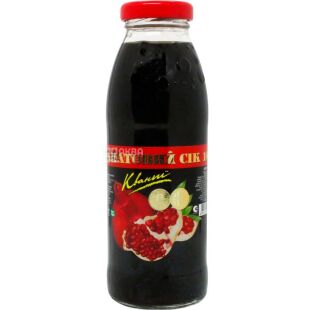 Квант, 0,3 л, Сік Гранатовий 100%, прямого віджиму, скло