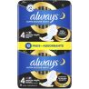 Always Ultra Secure Night, 12 шт., Олвейс, Прокладки гігієнічні з крильцями Нічний захист, 7 крапель