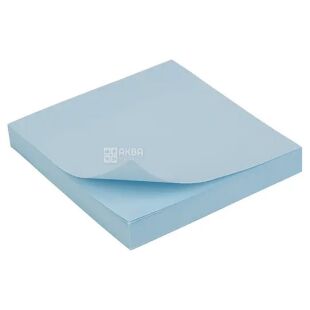 Axent, 100 листов, Акцент, Бумага для заметок, голубой, проклеенный, 75х75