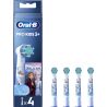 Oral-B Kids, 4 шт., Орал-Би, Насадки для детской электрической зубной щётки, Ледяное сердце