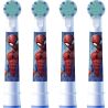 Oral-B Kids, 4 шт., Орал-Бі, Насадки для електричної зубної щітки, Людина-павук