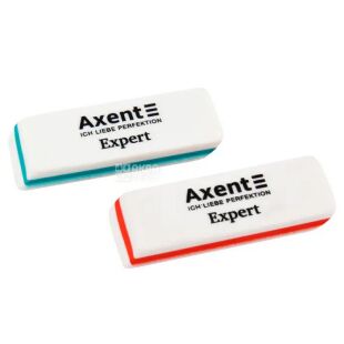 Axent Expert, 55x18x8мм, Акцент, Ластик мягкий