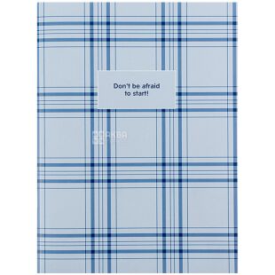 Axent, 48 листов, Тетрадь для записей в клеточку А4 Акцент, голубая