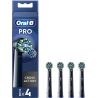 Oral-B Pro Cross Action, 4 шт., Орал-Бі, Насадки для електричної зубної щітки, чорні