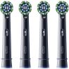 Oral-B Pro Cross Action, 4 шт., Орал-Бі, Насадки для електричної зубної щітки, чорні