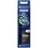 Oral-B Pro Cross Action, 4 шт., Орал-Бі, Насадки для електричної зубної щітки, чорні