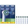Oral-B Pro Cross Action, 6 шт., Орал-Би, Насадки для электрической зубной щётки, белые