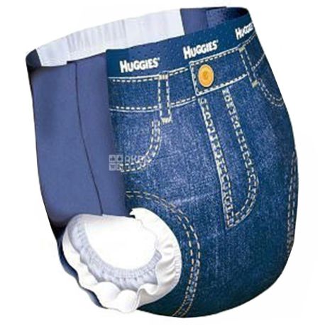 Huggies, 52 шт. Хаггис, Подгузники-трусики для девочек, Размер 4, 9-14 кг