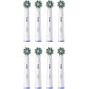 Oral-B Pro Cross Action, 8 шт., Орал-Би, Насадки для электрической зубной щётки, белые