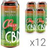 Mikki Brew Cherry, Упаковка 12 шт. х 500 мл, Міккі Брю, Напій слабогазований, Комбуча Вишня, ж/б