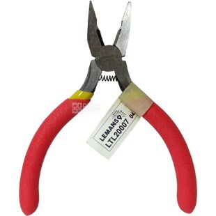 Lemanso LTL20007, Лемансо, Плоскогубцы, красно-желтые, 125мм