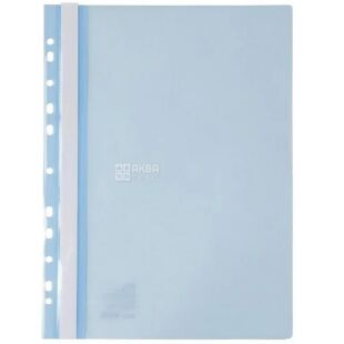 Axent, Папка скоросшиватель с перфорацией А4 Акцент, светло-голубая