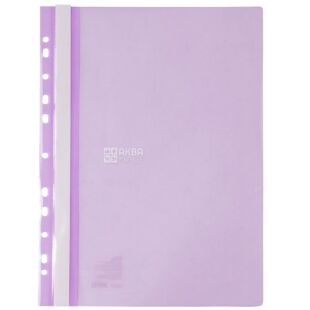 Axent, Папка скоросшиватель с перфорацией А4 Акцент, сиреневая