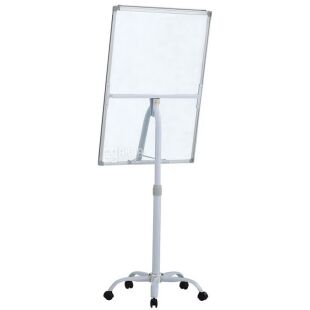 Axent, Флипчарт магнитно-маркерный на колесиках Акцент, мобильный, 700х1000мм