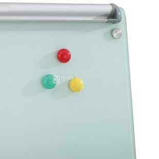 Axent, Флипчарт магнитно-маркерный на колесиках Акцент, мобильный, 700х1000мм