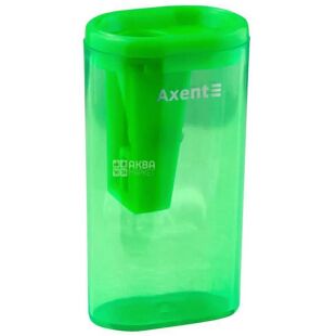 Axent Lighter, 1шт., Точилка з контейнером Акцент, в асортименті