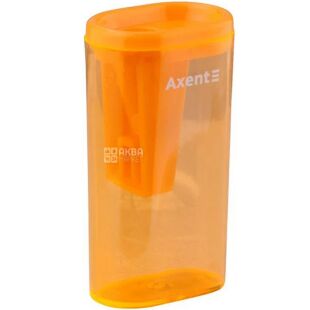 Axent Lighter, 1шт., Точилка з контейнером Акцент, в асортименті