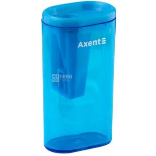 Axent Lighter, 1шт., Точилка з контейнером Акцент, в асортименті