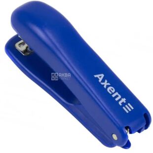 Axent Standard, Степлер пластиковый Акцент на 15 листов, №10/5, синий