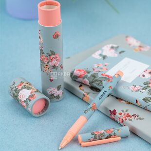 Axent LA Timeless, Ручка кулькова у футлярі Акцент, 0,7мм, синя 