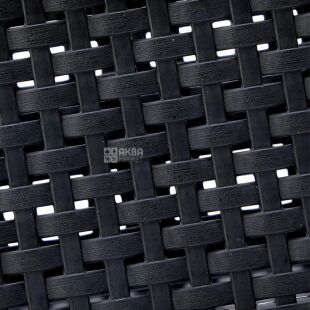 Curver Style, 7 л, Кошик з ручками пластиковий Курвер, чорний 