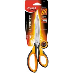 Maped Ultimate, Ножницы офисные, 21 см, с резиновыми вставками, Мапед Ультимат
