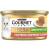 Gourmet Gold, 85 г, Корм ​​для котів Террін з качкою, морквою та шпинатом, консервований, Гурме, ж/б