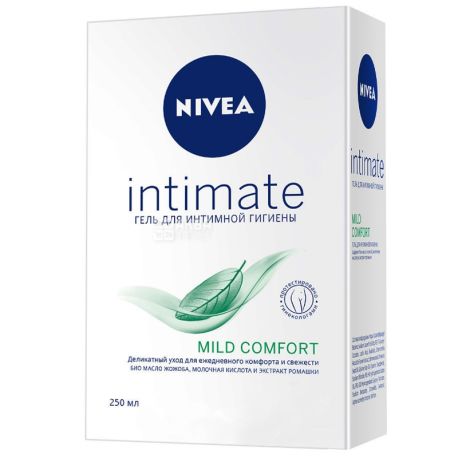 Nivea, Mild Comfort, 250 мл, Гель для интимной гигиены