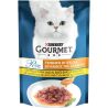 Gourmet Perle, 85 г, Корм ​​для котів Міні філе в соусі з куркою, Гурме