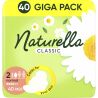 Naturella Classic Normal, 40 шт., Прокладки гигиенические ароматизированные с крылышками, 4 капли, Натурелла