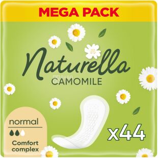 Naturella Normal Camomile, 44 шт., Прокладки щоденні ароматизовані Натурелла