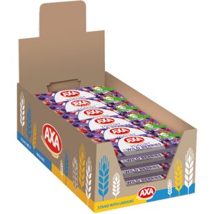 AXA Yogurt&Wild Berries, 25 г, Батончик зерновой Йогурт и лесные ягоды, Акса