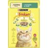 Friskies, 85 г, Корм для котів, Шматочки качки у підливці, вологий, Фріскіс