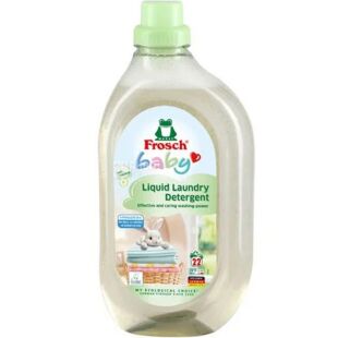 Frosch, 1,5 л, Гель для стирки детской одежды, гипоаллергенный, Фрош