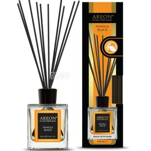 Areon, Home Perfume, Vanilla Black, 150 мл, Аромадиффузор, Черная ваниль