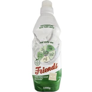 Друг, 1000 мл, Мыло жидкое хозяйственное, белое