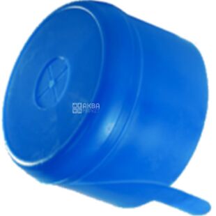 Пробка 1-компонентна для бутлів 18.9 л, 1 шт., блакитна