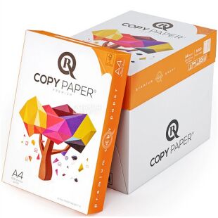 R-Copi Premium Paper, 500 аркушів, Папір офісний, А4, білий, клас А, 80г/м2