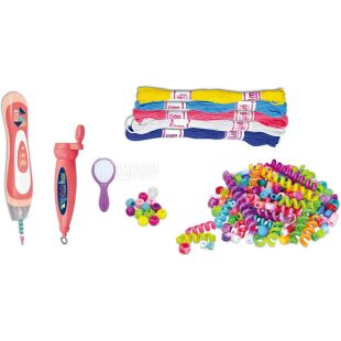 Girl's Creator, Набор детский для украшения причесок и создания браслетов Гьорлс Креатор, для детей от 5 лет