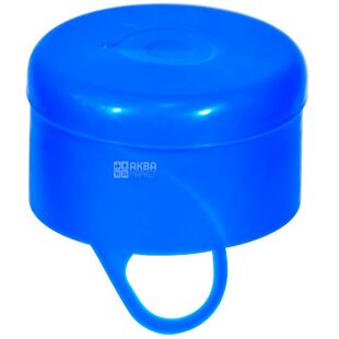 Пробка 1-компонентна з кільцем для бутлів 18,9 л, 1 шт., синя